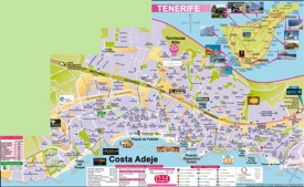 Costa Adeje - Mapa Turistico
