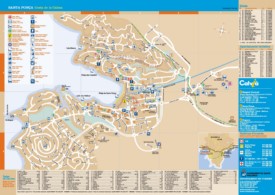 Santa Ponsa - Mapa Turistico