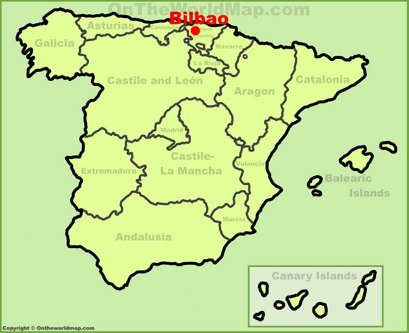 Bilbao Localización Mapa