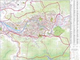 Gran Mapa Turístico detallado de Bilbao