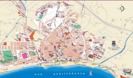 Estepona - Mapa Turistico