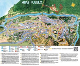Mijas Pueblo mapa