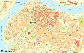 Pontevedra - Mapa Turistico